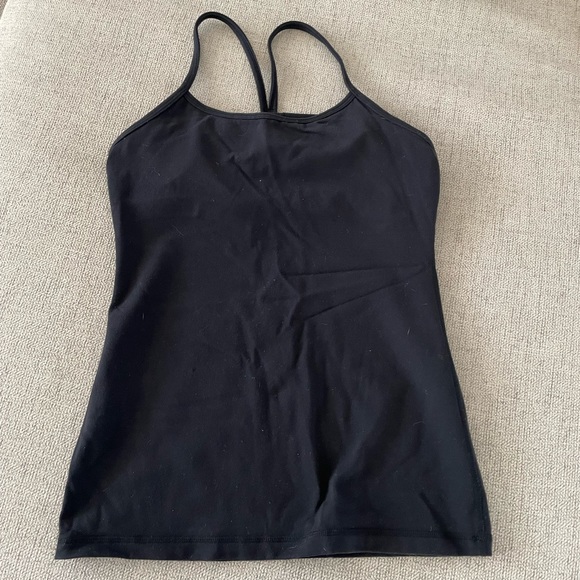 Lululemon Y tank size 6 in Black - Picture 2 of 4